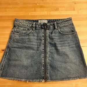 We the free jean skirt